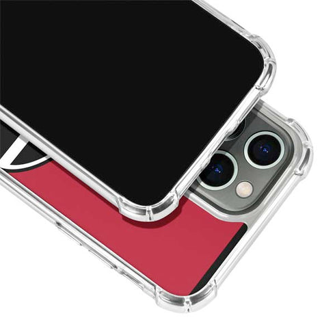 University of Georgia Logo Red iPhone 15 Pro Clear Case